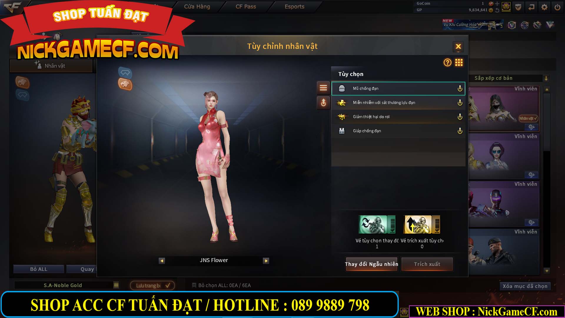 MÃ CF15238 - GIÁ : 4M5 - CHIẾN C4 XINH + ZOM THỦ - 32 VIP - VIP5