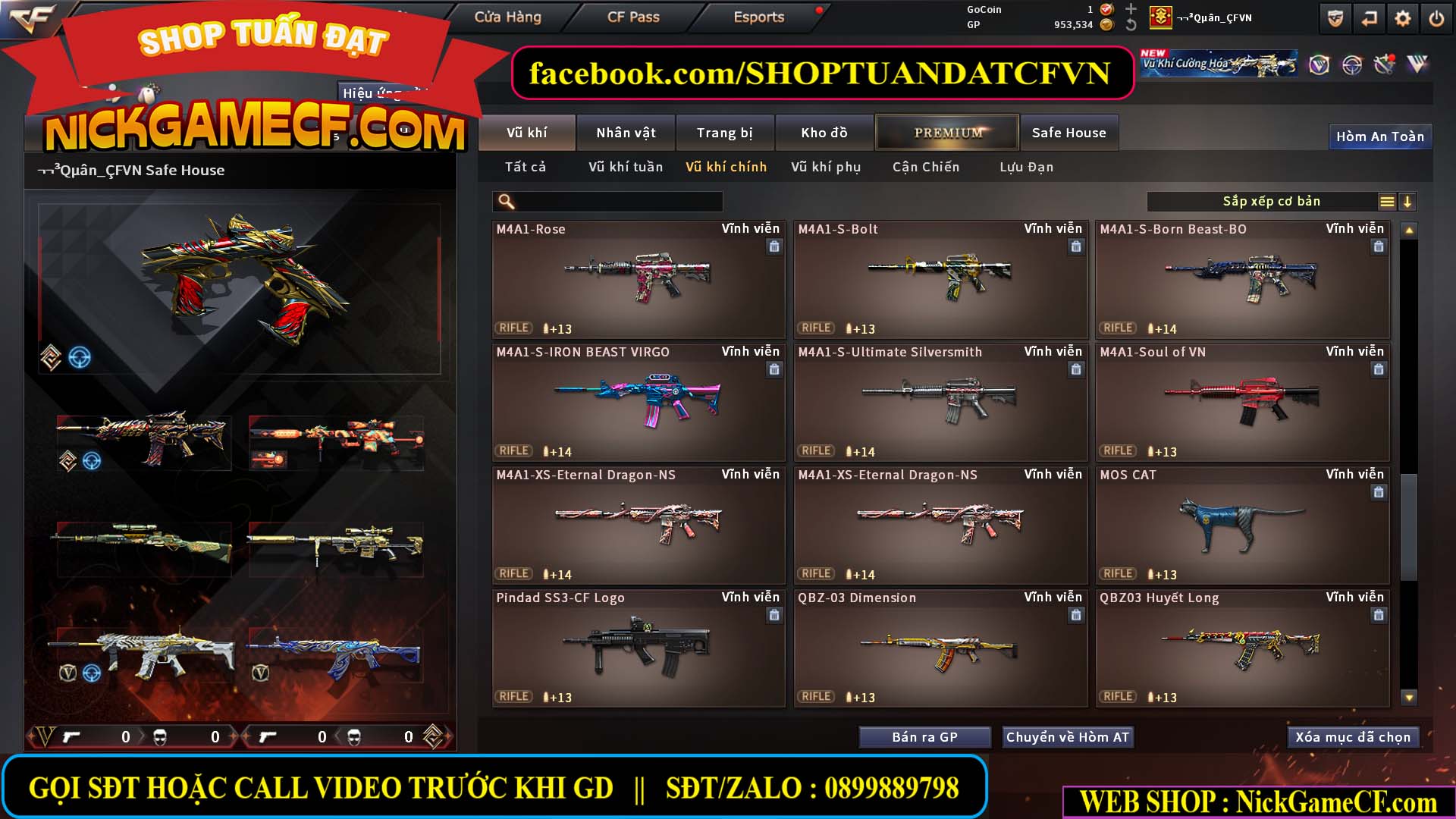 MÃ CF15451 - GIÁ : 7M5 - CHIẾN C4 XỊN - AI NHẸ - 62 VIP - VIP7