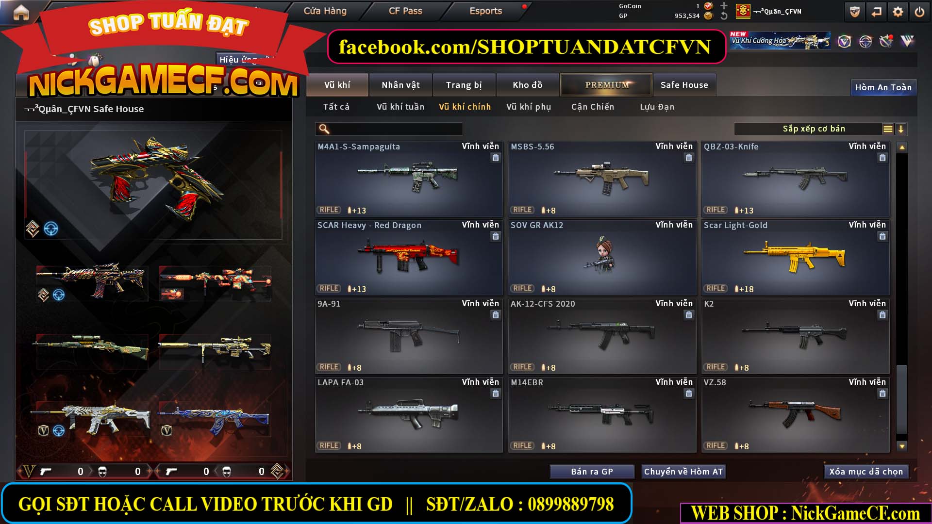 MÃ CF15451 - GIÁ : 7M5 - CHIẾN C4 XỊN - AI NHẸ - 62 VIP - VIP7