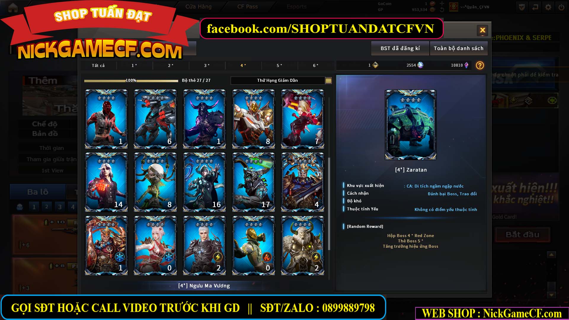 MÃ CF15451 - GIÁ : 7M5 - CHIẾN C4 XỊN - AI NHẸ - 62 VIP - VIP7