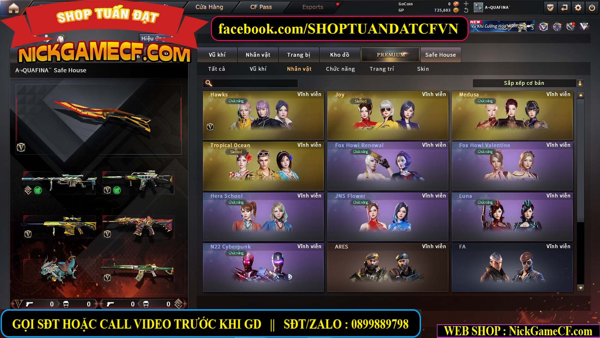 MÃ CF15582 - GIÁ : 3150K - CHIẾN C4 SNIP SIÊU XINH - 18 VIP - VIP4
