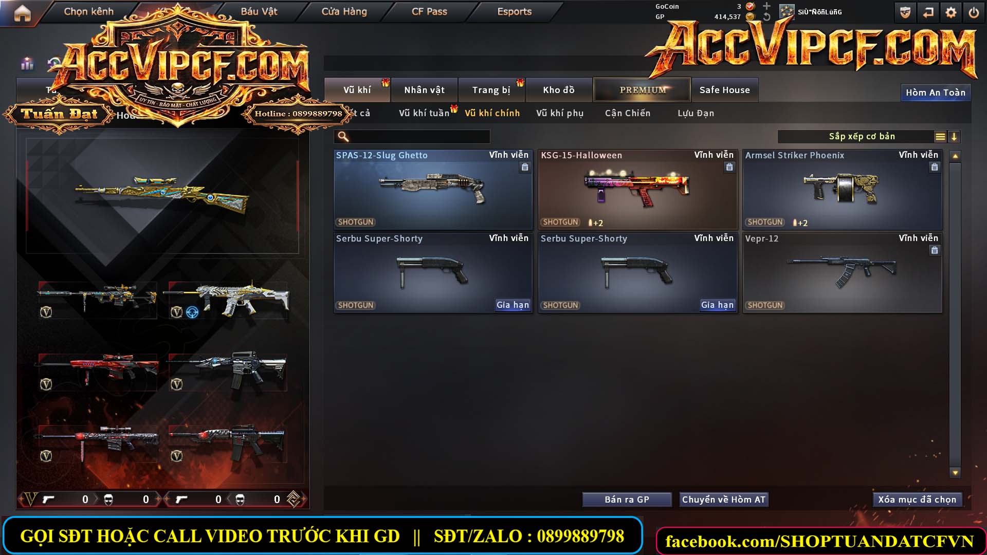 MÃ CF15656 - GIÁ : 2750K - CHIẾN SNIP ĐẸP - C4 XINH - 22 VIP - VIP4