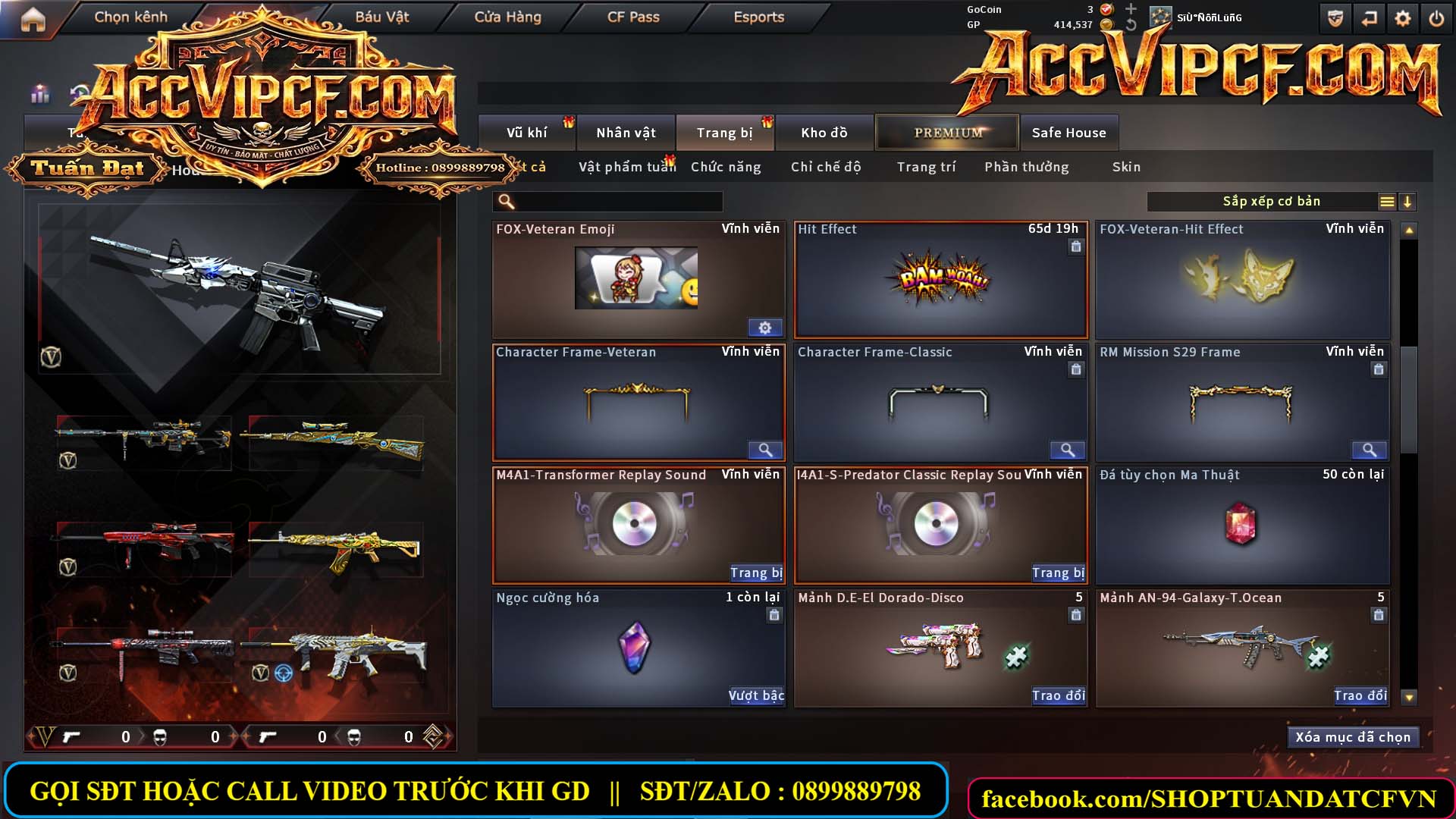 MÃ CF15656 - GIÁ : 2750K - CHIẾN SNIP ĐẸP - C4 XINH - 22 VIP - VIP4
