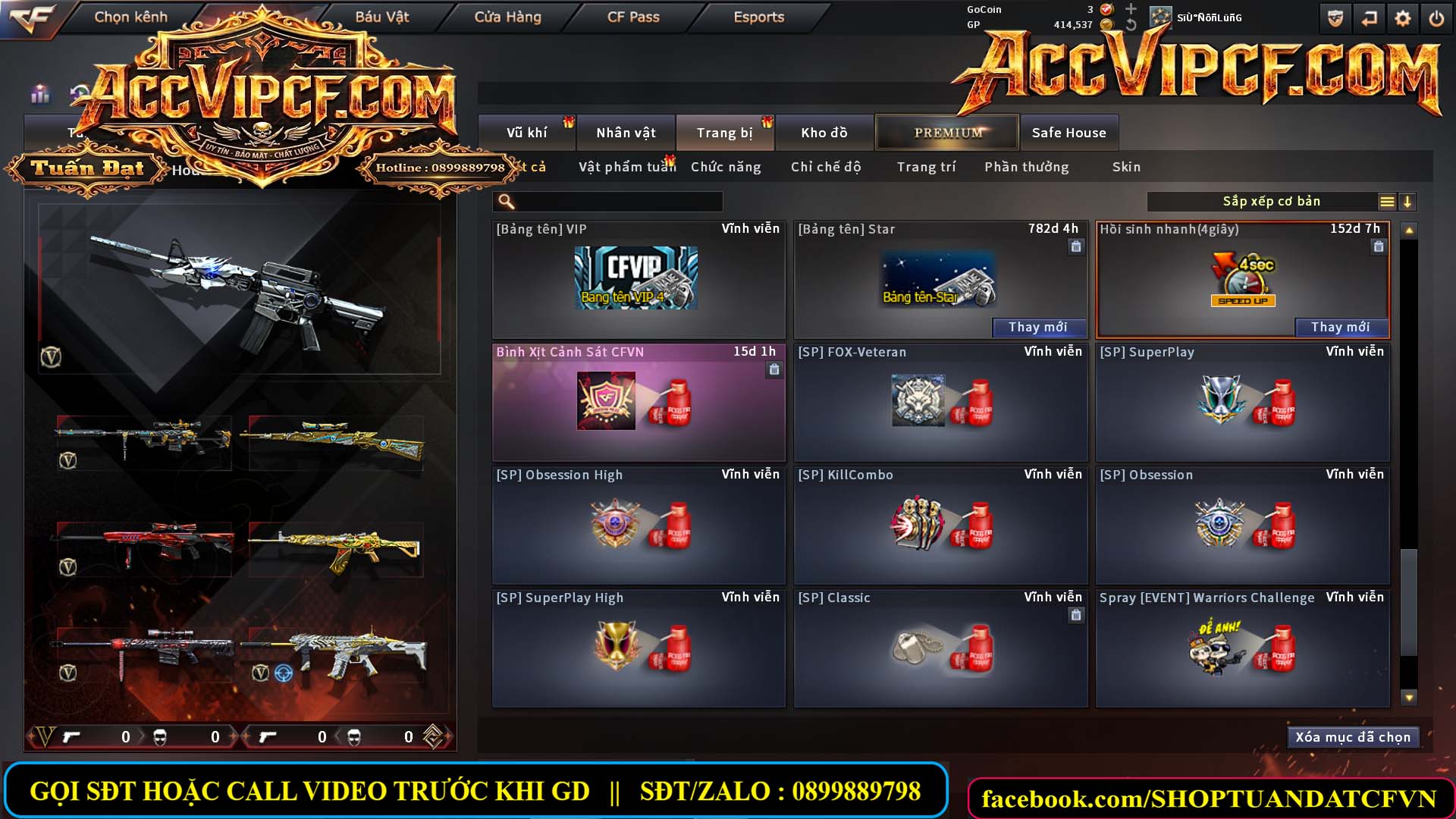 MÃ CF15656 - GIÁ : 2750K - CHIẾN SNIP ĐẸP - C4 XINH - 22 VIP - VIP4