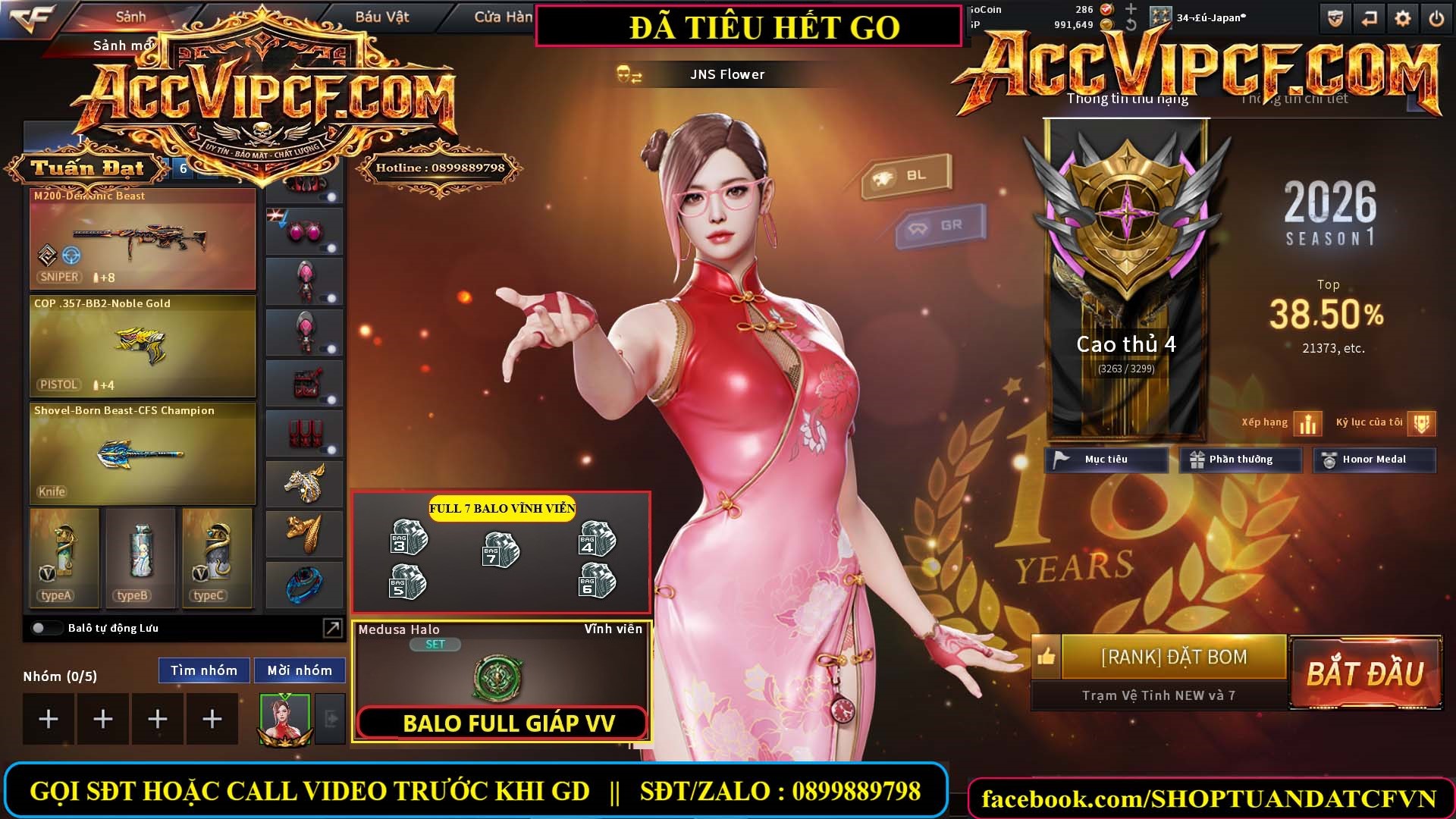 MÃ CF15661 - GIÁ : 3250K - CHIẾN C4 - SNIP SIÊU XINH - VIP6