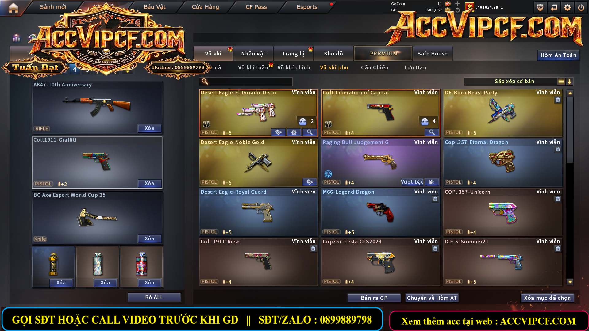 MÃ CF15783 - GIÁ : 1599K - CHUẨN C4 - VEC , CSC