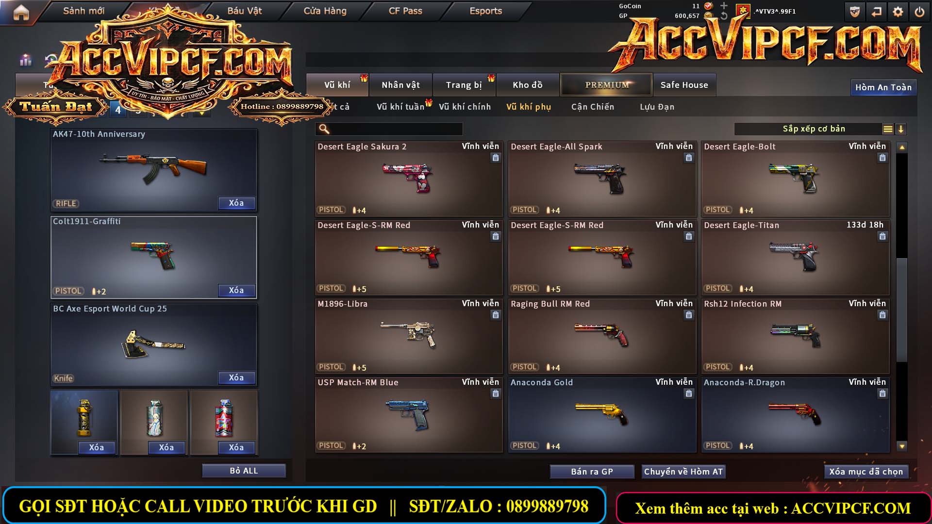 MÃ CF15783 - GIÁ : 1599K - CHUẨN C4 - VEC , CSC