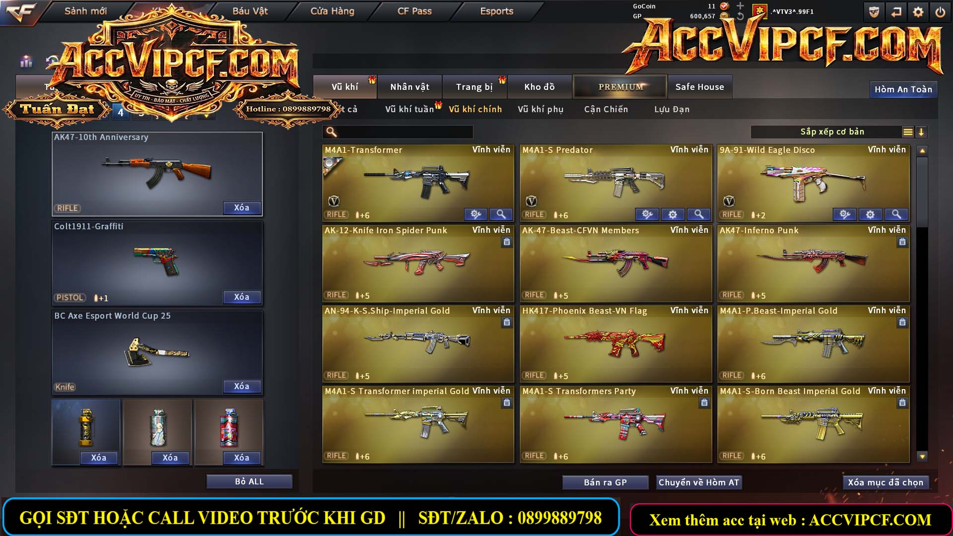 MÃ CF15783 - GIÁ : 1599K - CHUẨN C4 - VEC , CSC