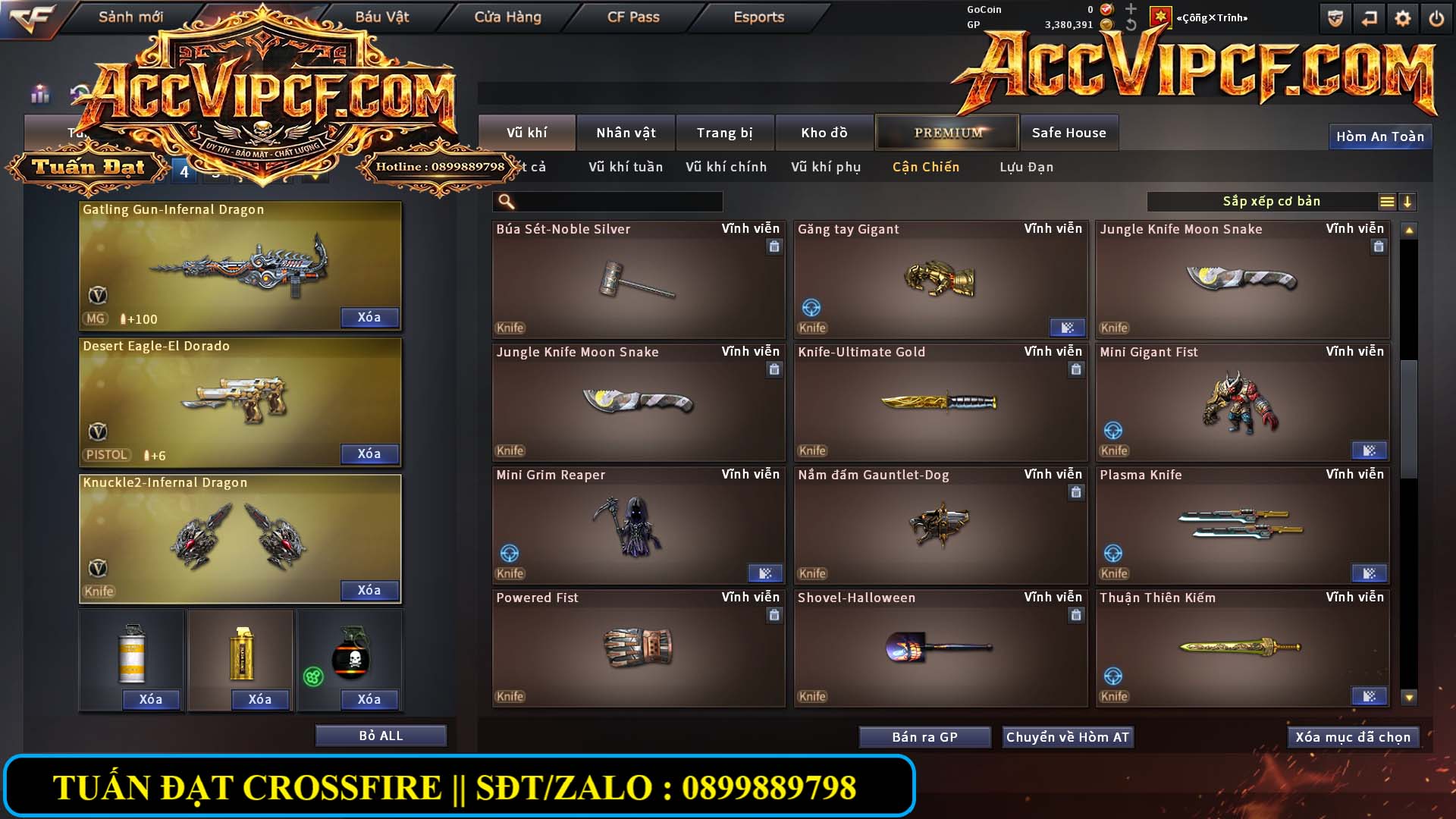 MÃ CF15832 - GIÁ : 1M6 - ZOM THỦ - C4 XINH