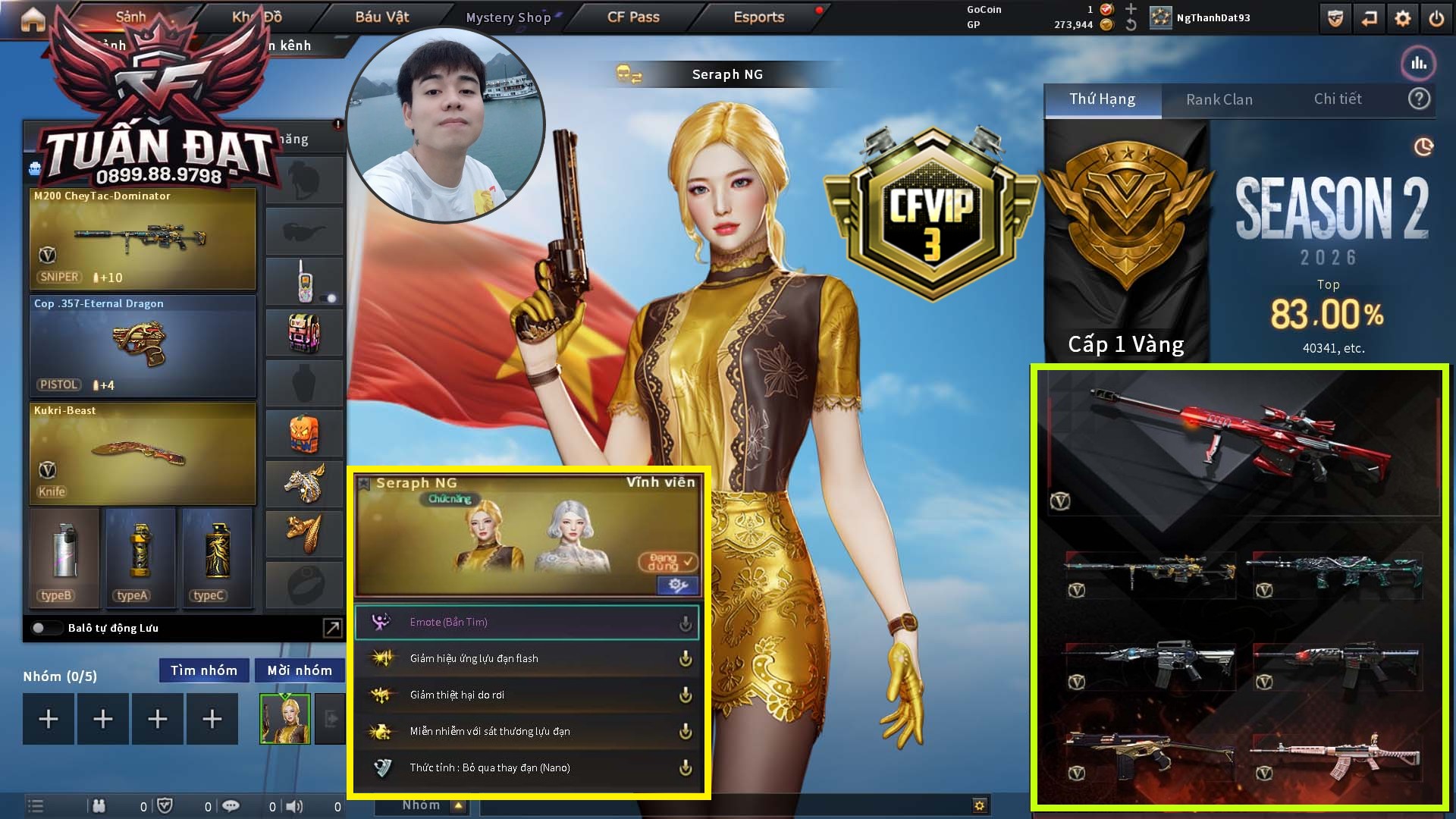MÃ CF15971 - GIÁ THUÊ : 1999K - SIÊU HẠT RẺ - 20 VIP - VIP3