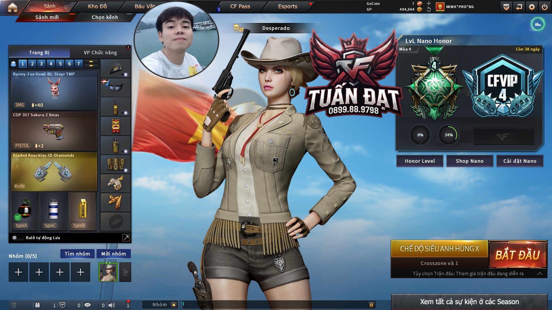 MÃ CF15996 - GIÁ THUÊ : 2M8 - CHIẾN ZOM XINH - VIP4